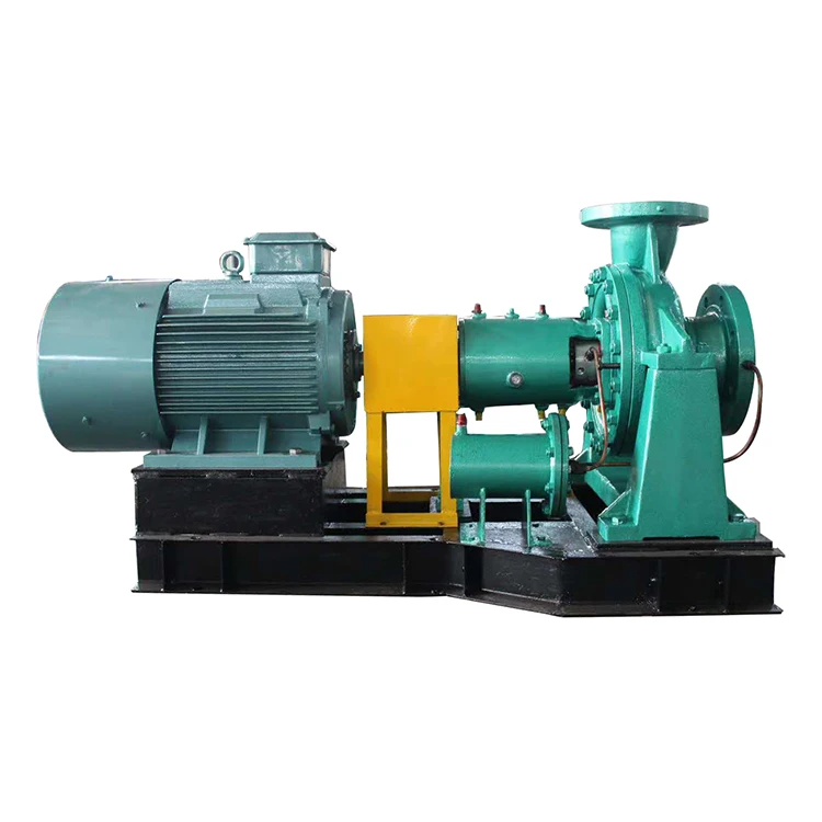 High pressure hot water pumps are used in industries such as metallurgy, power plants, rubber, chemicals, heating, etc