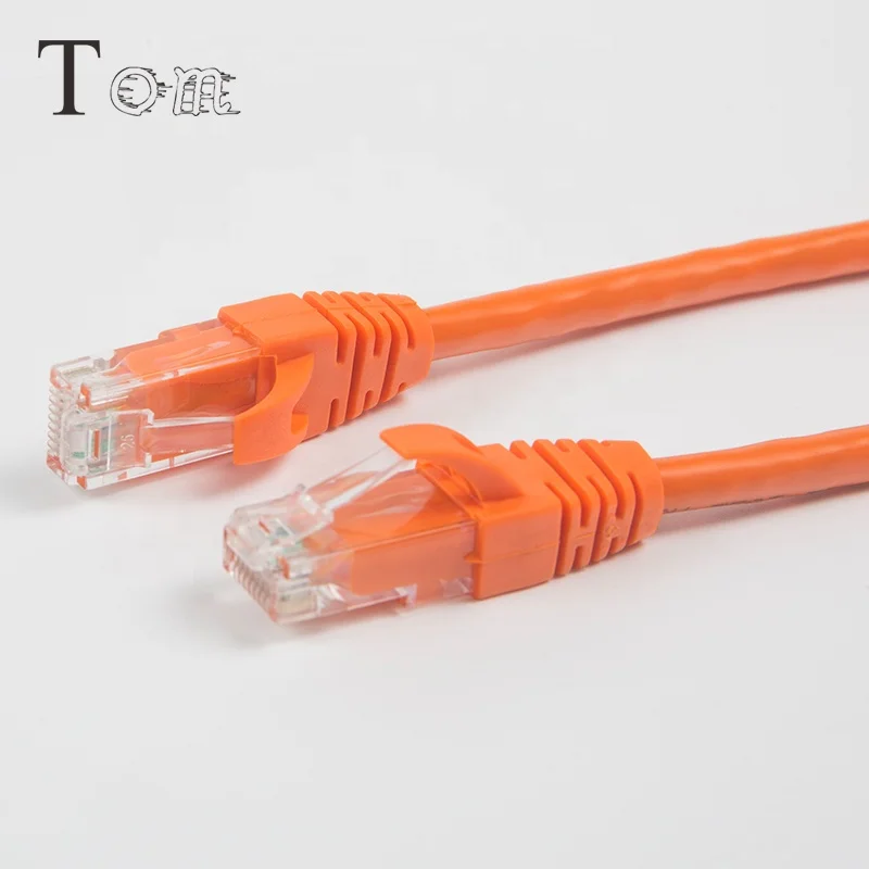 TOM-CD-C6-1 1m 2m 3m 5m length customized network cable UTP CAT6 Patch Cord Cable