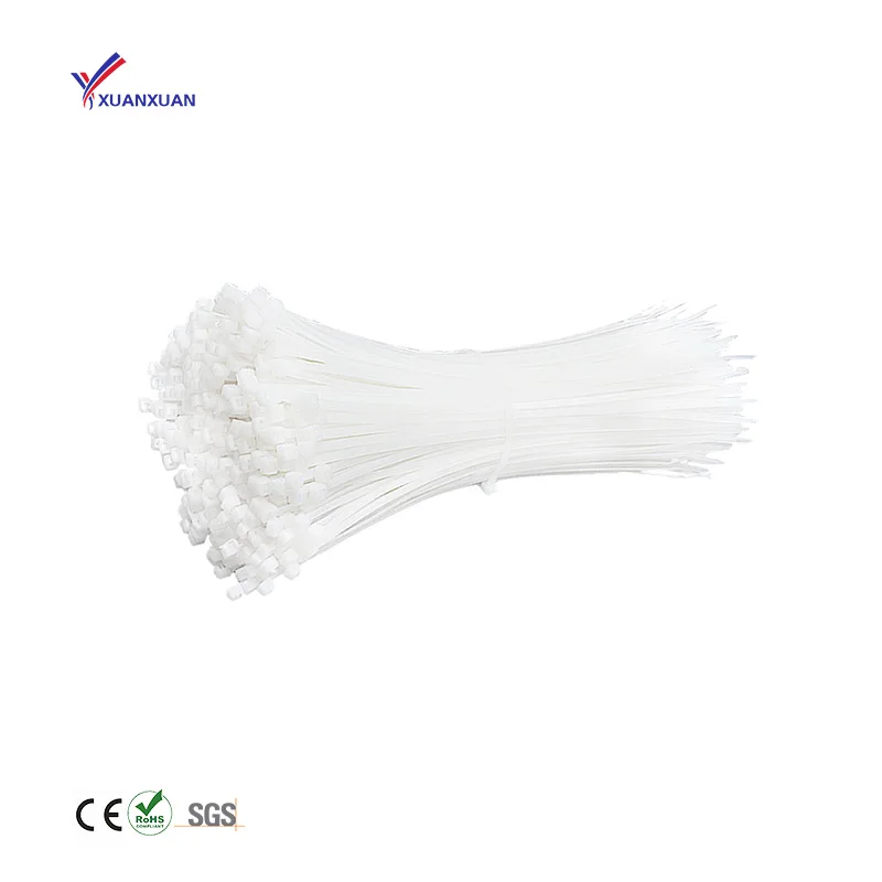 High quality Small Zip Ties 100Pcs Nylon tie  3*100mm custom zip ties