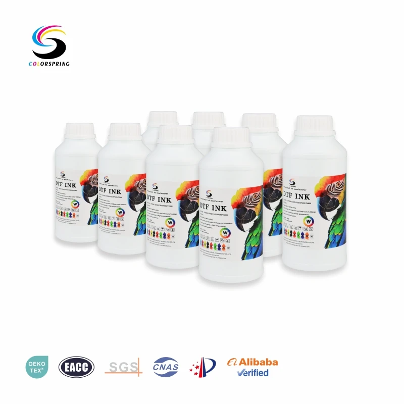 Colorspring dtf чернила 500 мл * 6 производитель для оптовой продажи