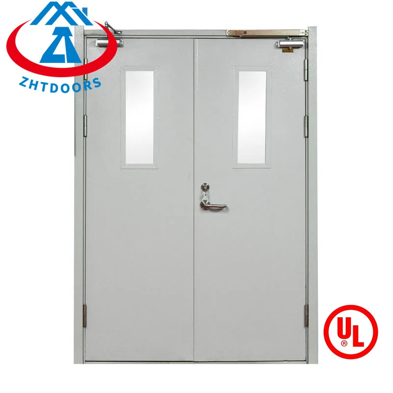 ZHTDOORS все технические характеристики 30 минут одобренная ulul малазия чугунная Противопожарная металлическая дверь цена