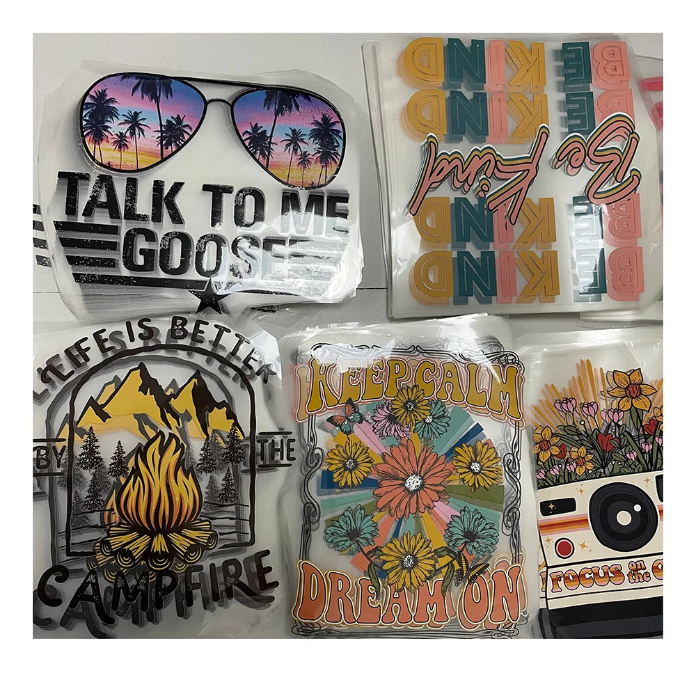 Оптовая изготовленная на заказ наклейка передачи тепла для футболки