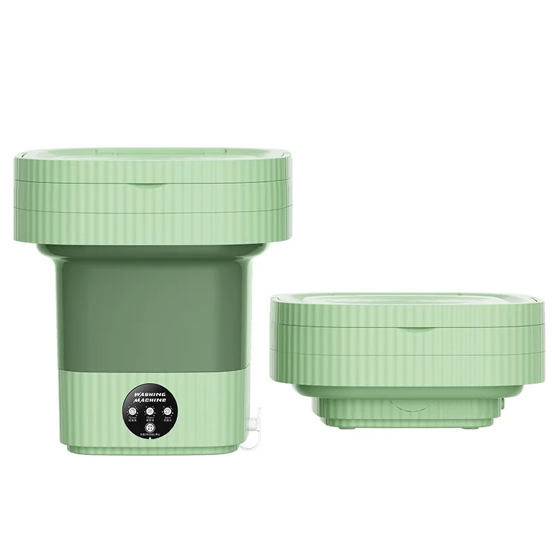 8L Underwear Socks Fully-automatic Electric Foldable Tub Laundry Washer Portable Mini Folding washing and drying machine