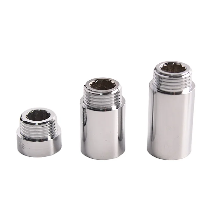 High Quality Brass Pipe Fittings Extension Nipple For Bulk Supply