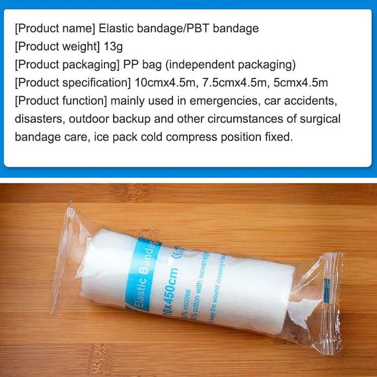 High quality disposable medical sterile pbt gauze wrap roll roller& bandage hospital surgical fabric swab