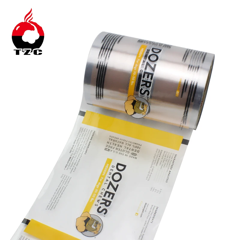 plastic opp film roll for meat bone meal animal feed packaging