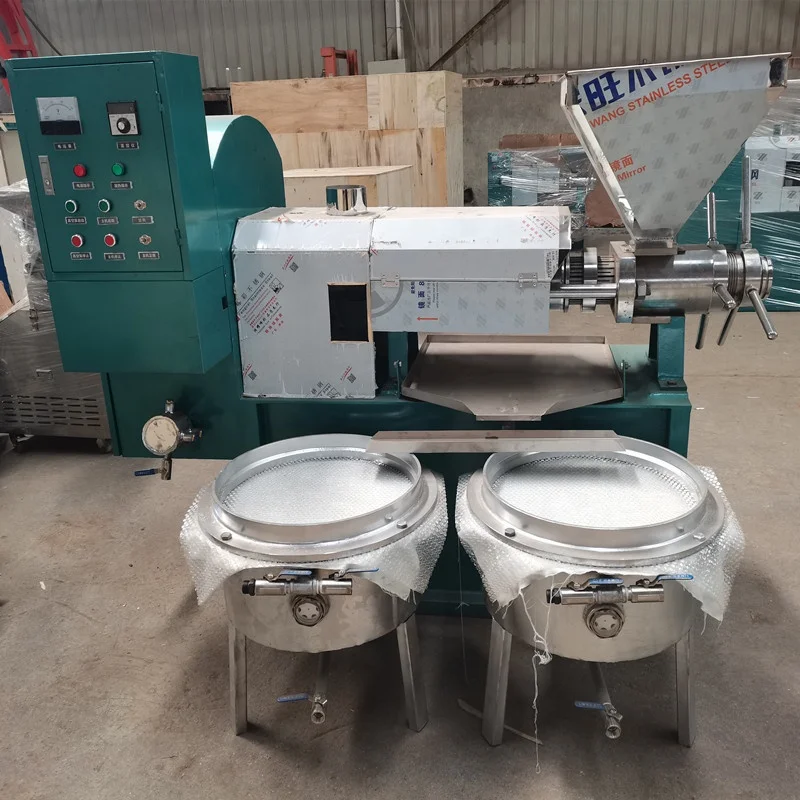 New Product Flax Seed Cold Oil Press Machine Electric Coconut Oil Expeller Machine Manufacturers