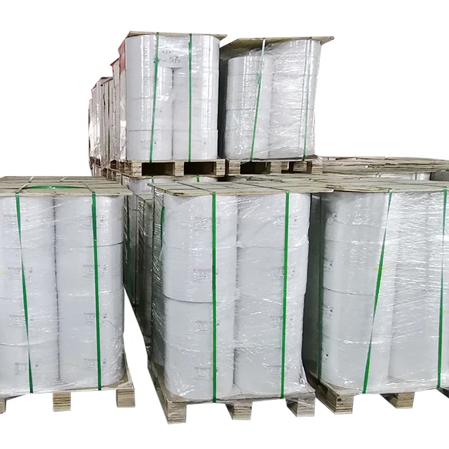 
Factory price single or double side PLA Coated kraft paper /PE coated paper in roll 