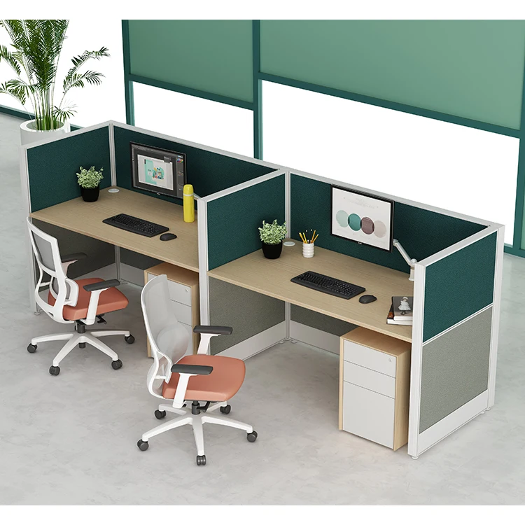 offical furniture table and workstation dividers table for 2