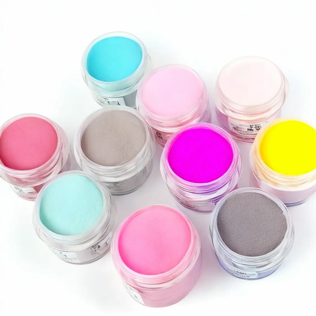 Xmas Popular Glitter Pigment Dipping Powder Kit Sets Color Dipping Nail 3in1 acrylic Powder