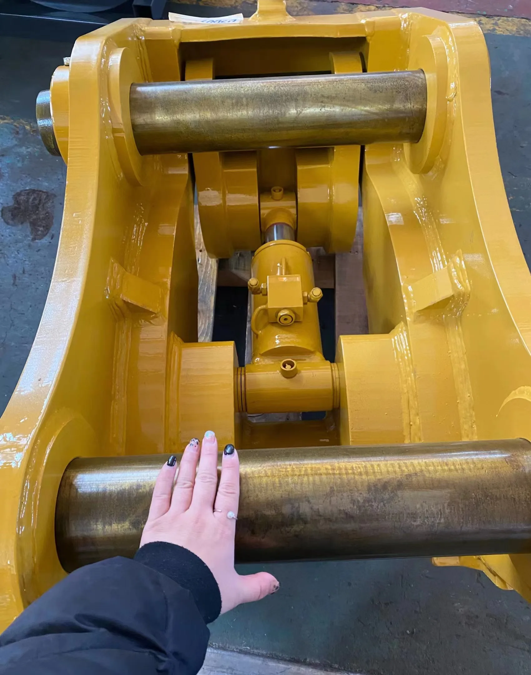 mini high quality 180 degree hydraulic tilting quick hitch coupler for excavators ZOSIN brand quick coupler excavator