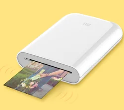 Оригинальный Xiaomi Mijia AR принтер 300 точек/дюйм портативный мини-принтер синий зуб Мобильный телефон карманные фото принтеры