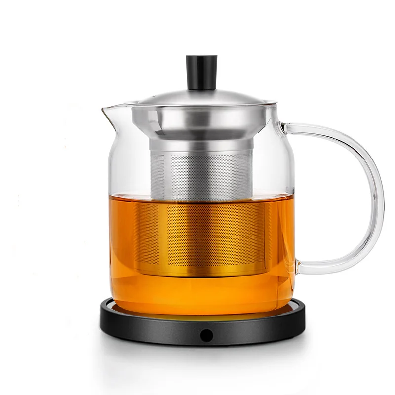 
High Quality High Temperature Resistant 650ml Glass Teapot 
