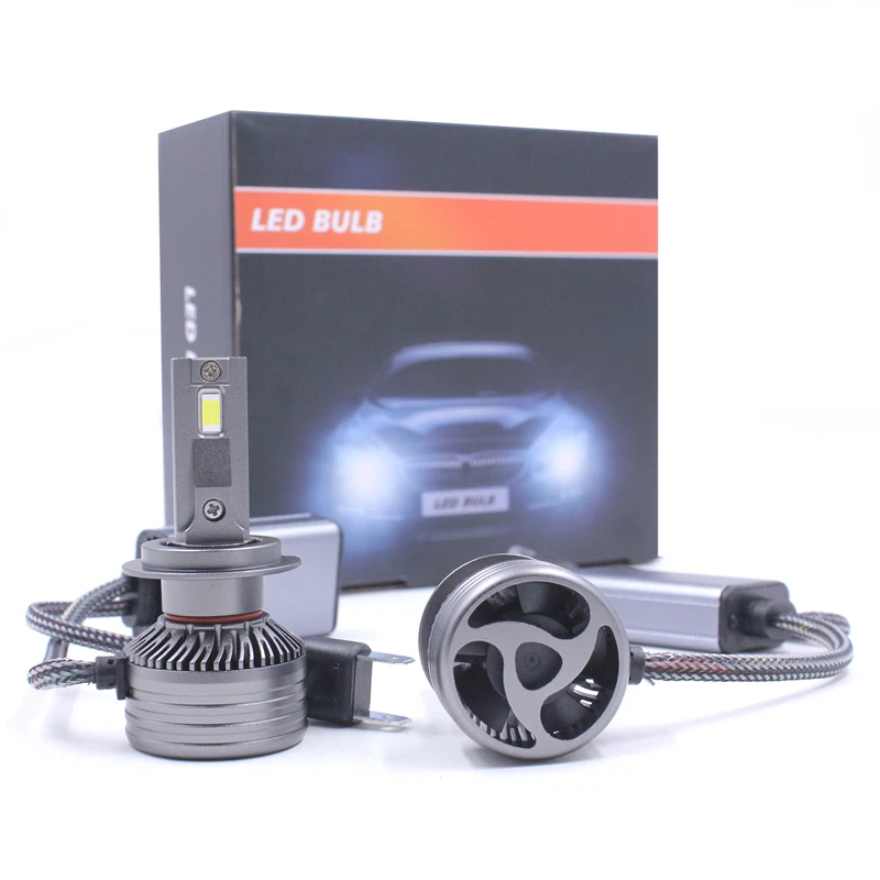 Оптовая продажа OEM/ODM X5 светодиодные фары 24 В 100 Вт 10000lm light H1 H7 H8 H9 H11 9005 9006 880 881 H4 H13 9004 9007 противотуманные