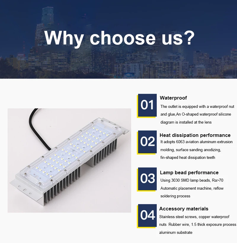 Наружная суперъяркость ip65 5700k 2835 5050 smd 20 Вт 30 Вт 40 Вт 50 Вт светодиодный квадратный модуль Модуль объектива радиатор моноцветный циркулятор