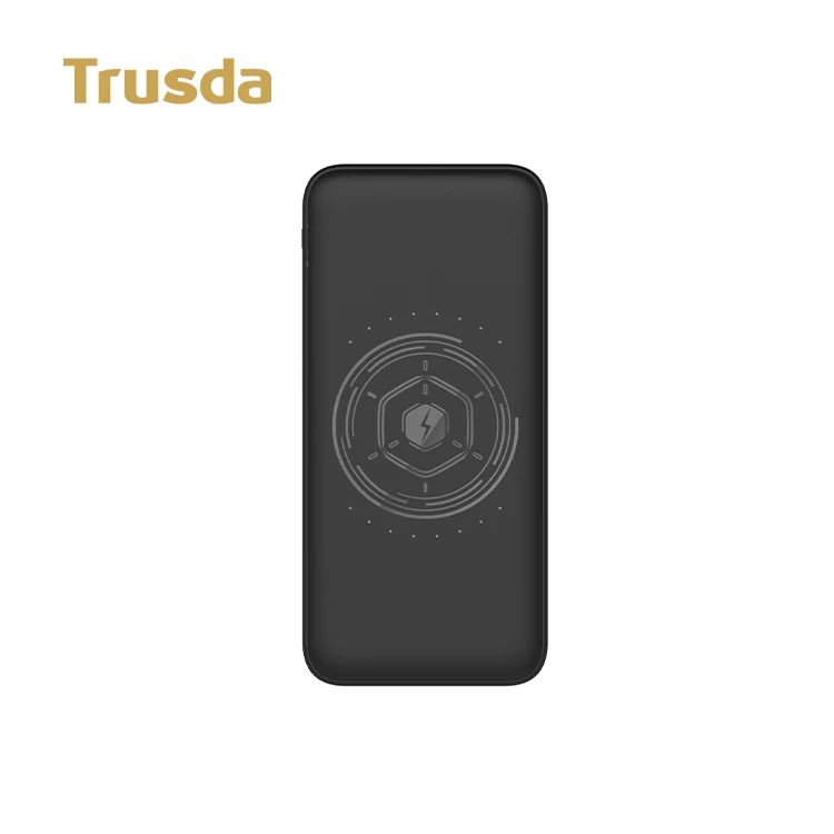 15W magnetic wirless powerbank built-in cable slim portable electronics mi wireless power bank 10000mah fast charging
