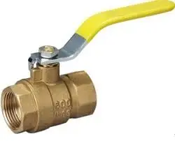 BSP NPT Female Threaded 3/8' 3/4' 1/2' 1 inch Brass Ball Valve For Water Application