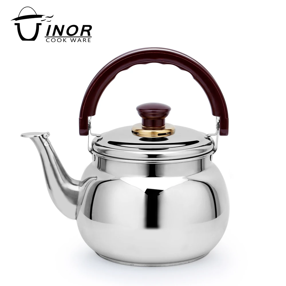 Чайный горшок свисток чайник из нержавеющей стали чаочжоу пианино тона горячая вода чайник высокого качества устойчивый надутый OEM металл