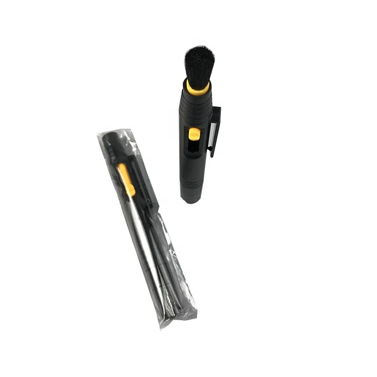 
High Quality Professional Portable 2 in 1 Laptop Dust Remove Brush Dslr Black Camera Cleaning Pen 