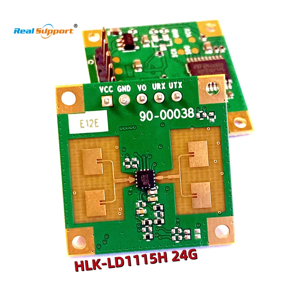 Hi-Link HLK-LD1115H Human Presence Sensor LD1115H Micro Motion Detection Motion Sensor Radar Module TTL Serial Communication 24G