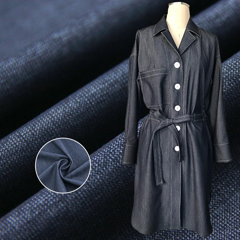 
70% Polyester Yarn Card Twill Fabric For Dust Coat Luggage Coat Pants Jacket Sofa 