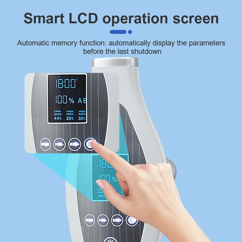 HUAER Portable Dental Bleaching Lamp Led Whiten Blanchiment Dentaire Professionnel Tooth 60w Teeth Whitening Machine For Salons