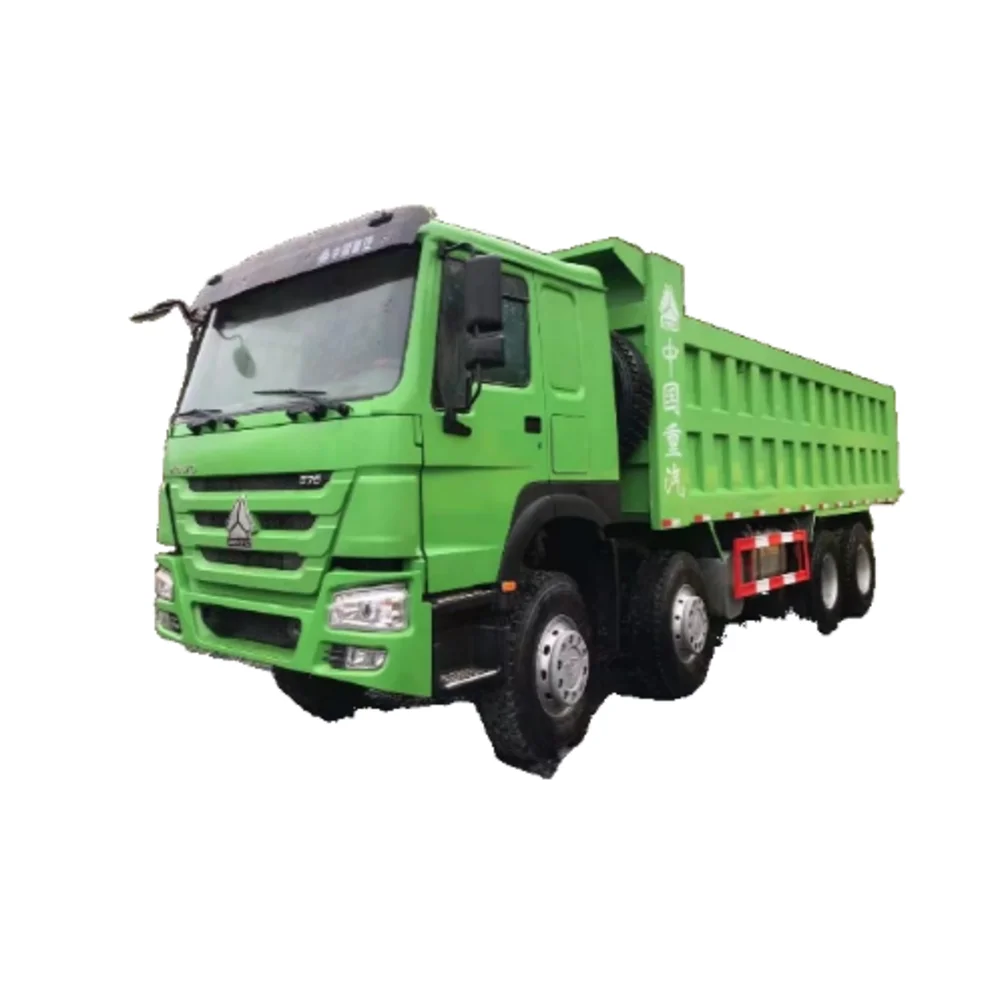 Sale of secondhand China 8*4 HOWO dump truck is cheap
