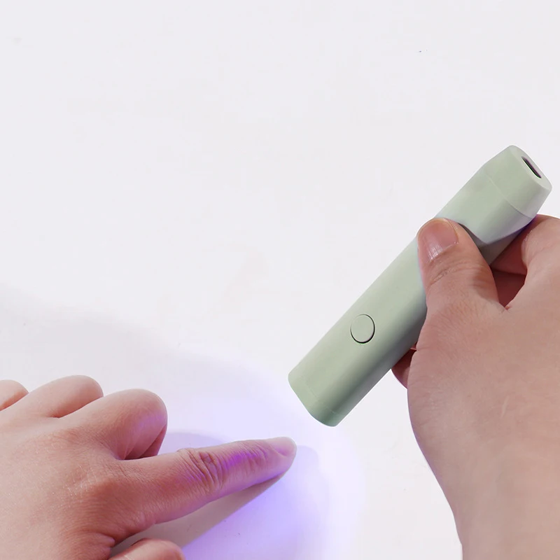 Mini Battery Storage Nail Led Lamp Portable Led Pen Type Led Light Therapy Machine Ultraviolet New Led Lamps