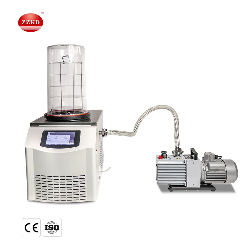 Mini Freeze Drying Machine Lab lyophilizer Freeze Dryer Equipment Desktop Lyophilizer Liofilizador