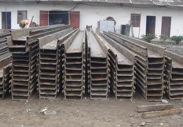 National Standard Steel Sheet Pile Agent Spot Low Price Q235b Steel Sheet Pile Complete Specifications