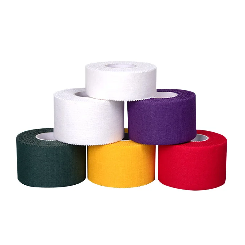Colorful non-slip non-woven elastic bandages for sports pets etc