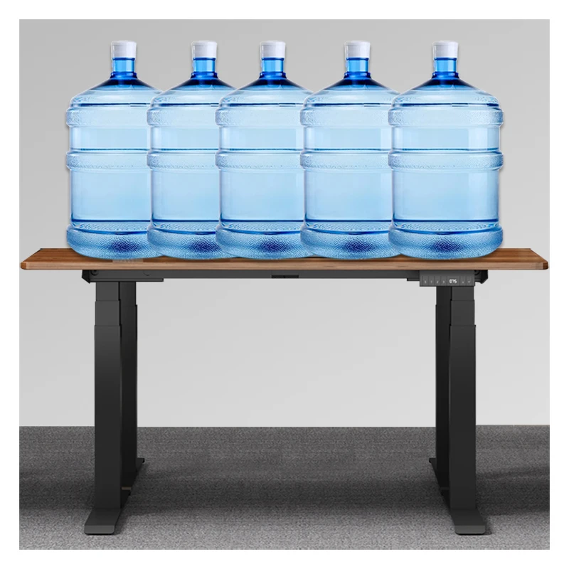 Workstation Electric Stand Up Desk Frame Dual Motor Ergonomic Standing Height Adjustable Base with Memory Controller