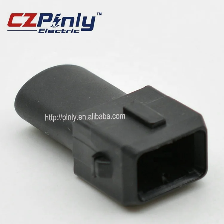 Водонепроницаемый черный 2 контактный разъем авто