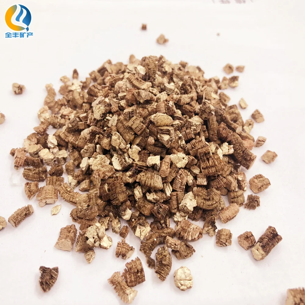 China expanded vermiculite for heat preservation heat insulation, sound-absorbing material use