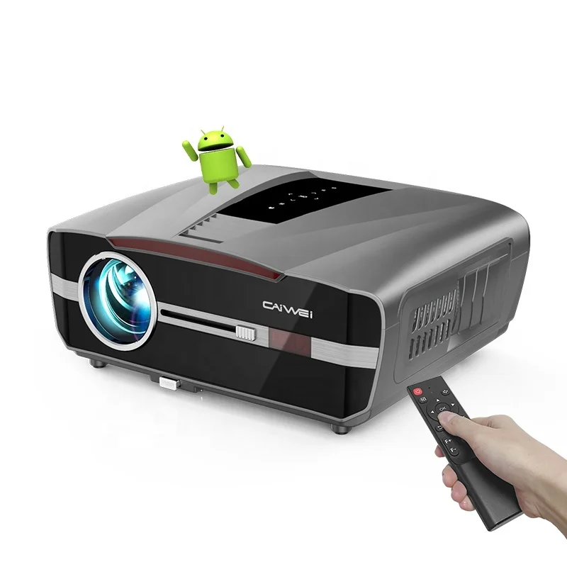 CAIWEI A15K  Projectors Portable Support 4K  Wifi Mirror Screen FHD Smart Home Proyector