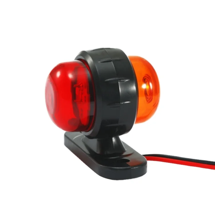 
Car led 24v lights truck lorry side marker indicator trailer light rear side lamp 