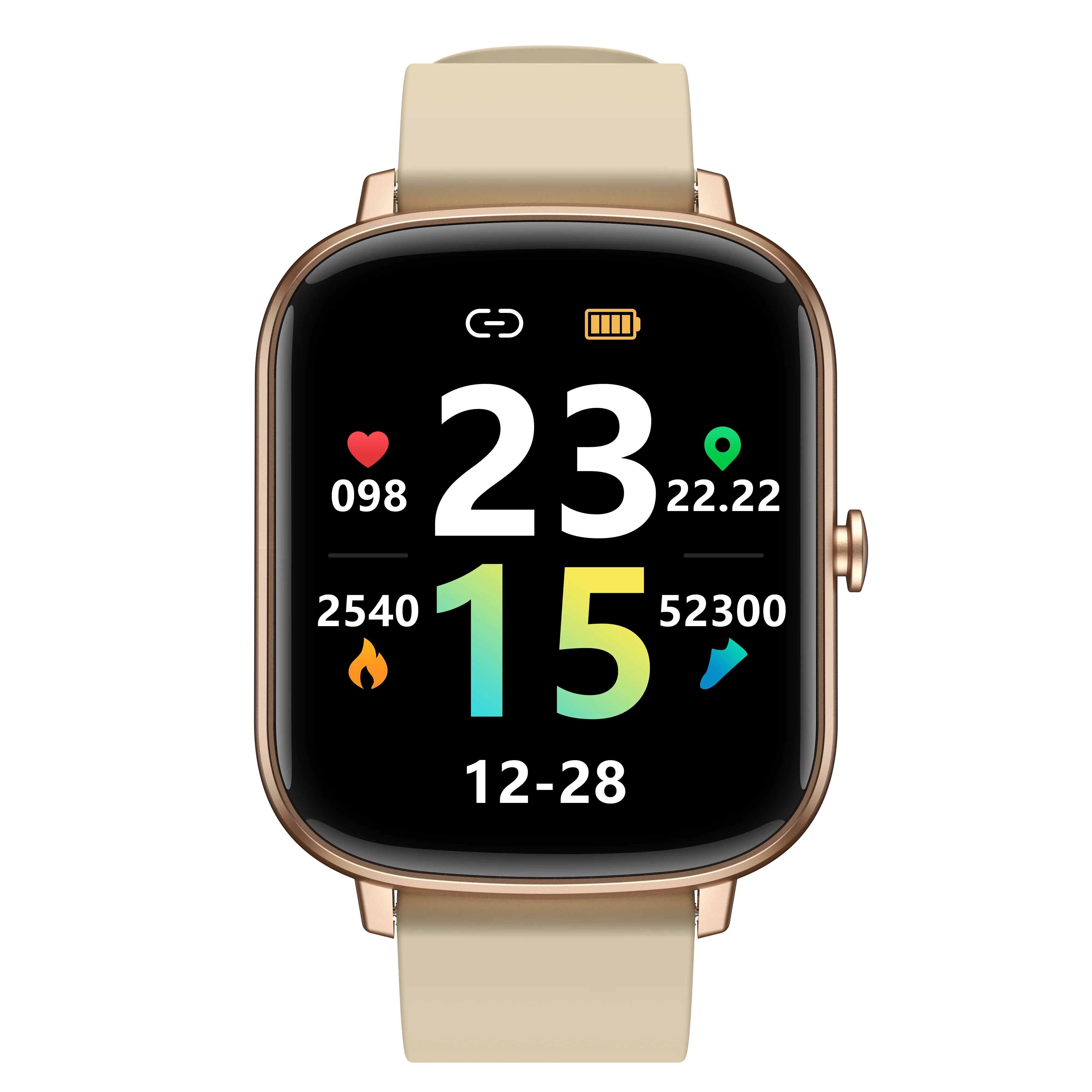 IP68 waterproof smart watch P55 smart bracelet 24H heart rate blood pressure blood oxygen sleep weather