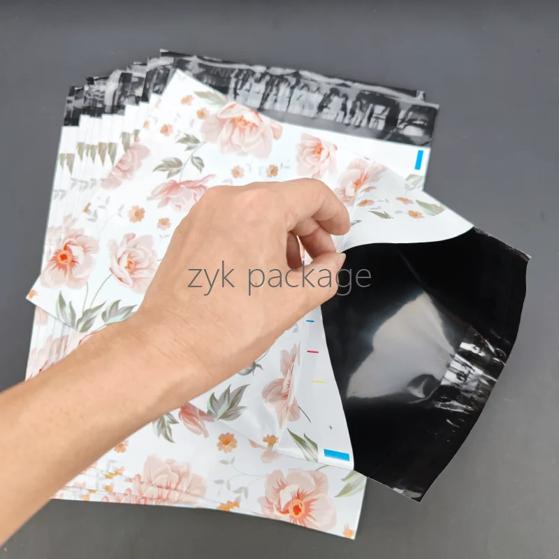 Customized Parcel Wrap Bags Plastic Shipping Mailer Poly Courrier Bags With Logo For Clothes