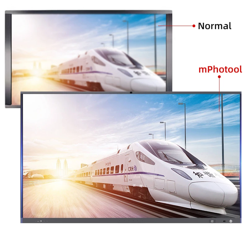 
65 Inches All in one Clever Touch Interactive Whiteboard for Education Smart Board 