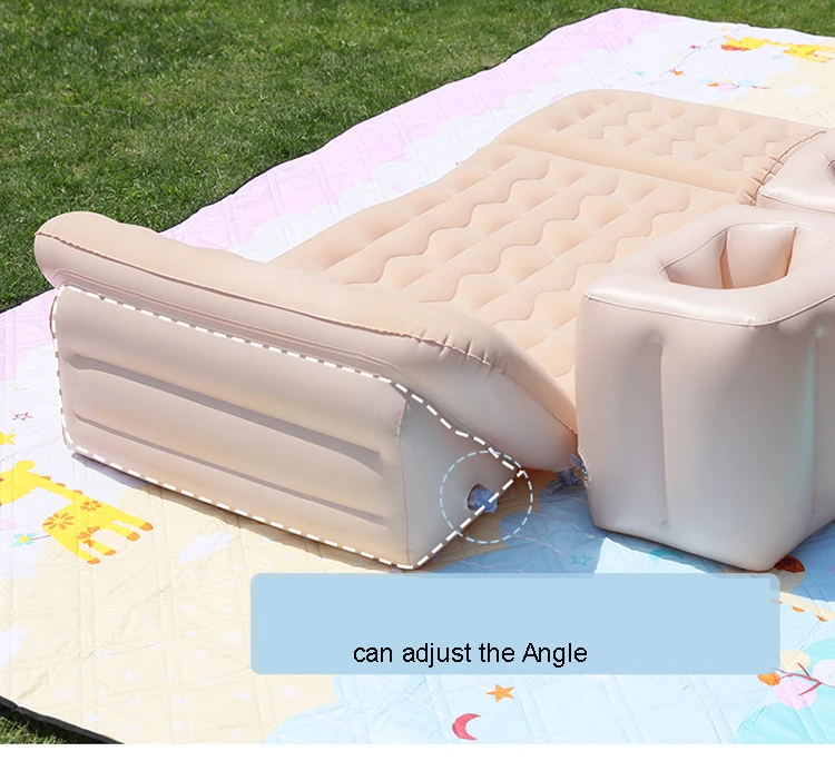 Custom back seat collapsible car air travel bed car  inflatable mattress