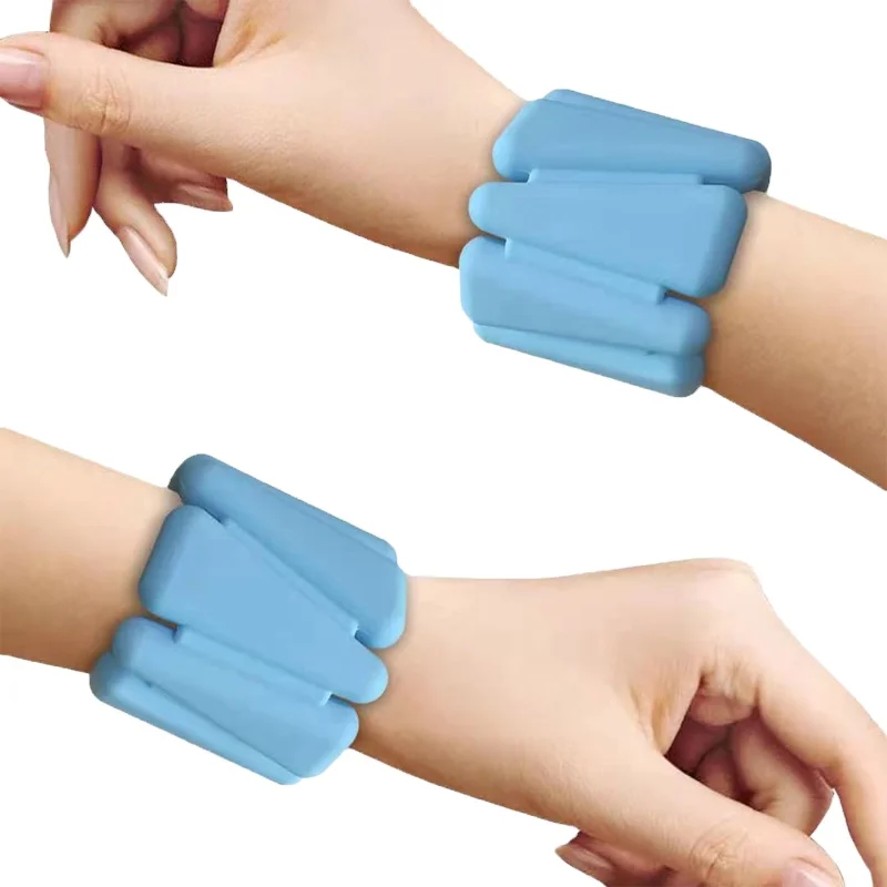 Yoga Weight-bearing Wristband Silicone Wrist Band For Fitness Exercise Weight-bearing Adjustable