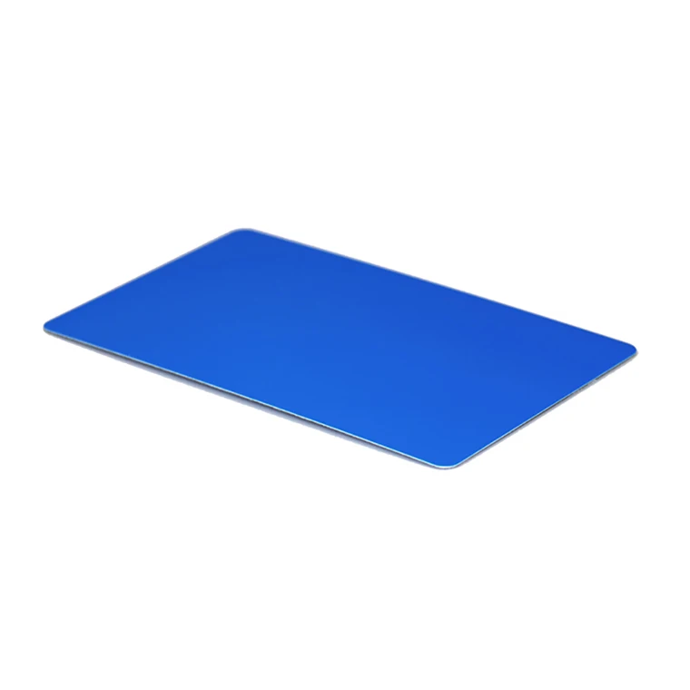 A Lot of Hot Selling Galvanized Steel Sheet White/Blue/Grey Pvdf Film Laminated Metal Sheet