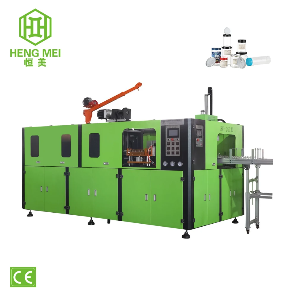 High Speed Automatic Red Dates Jar And Rock Sugar PET Jar Blowing Machine Plastic Bottles Making Machine