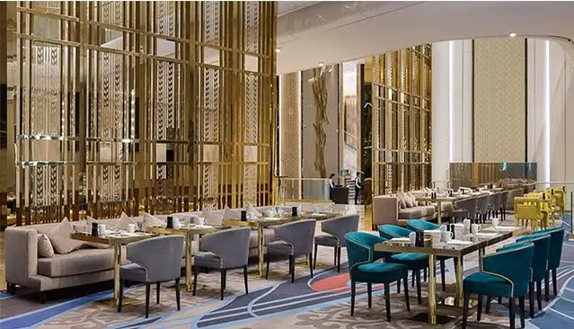 
RF-323 Modern Design Dining Furniture Chairs And Table For Hotel Buffet Restaurant 