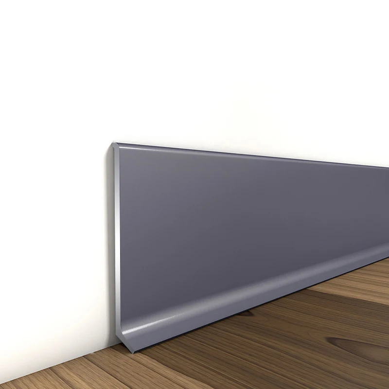 HERO METAL Floor to Wall Tile Trim Aluminum Alloy Skirting Board