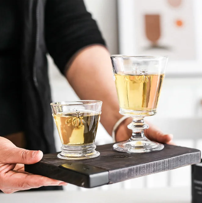
Bee Series Juice Napoleon Goblet Wine Glass Cup 