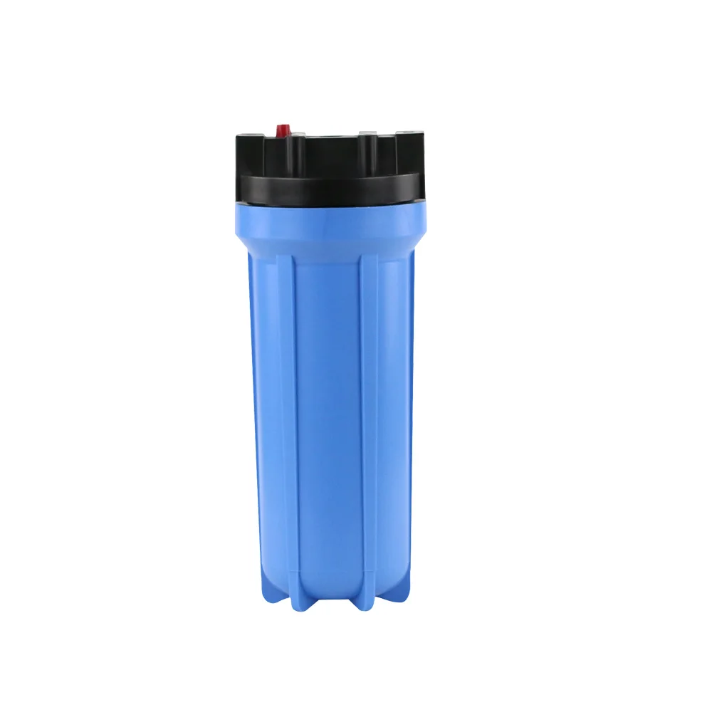 10 inch blue color plastic water purifier housing for pure water filter machine