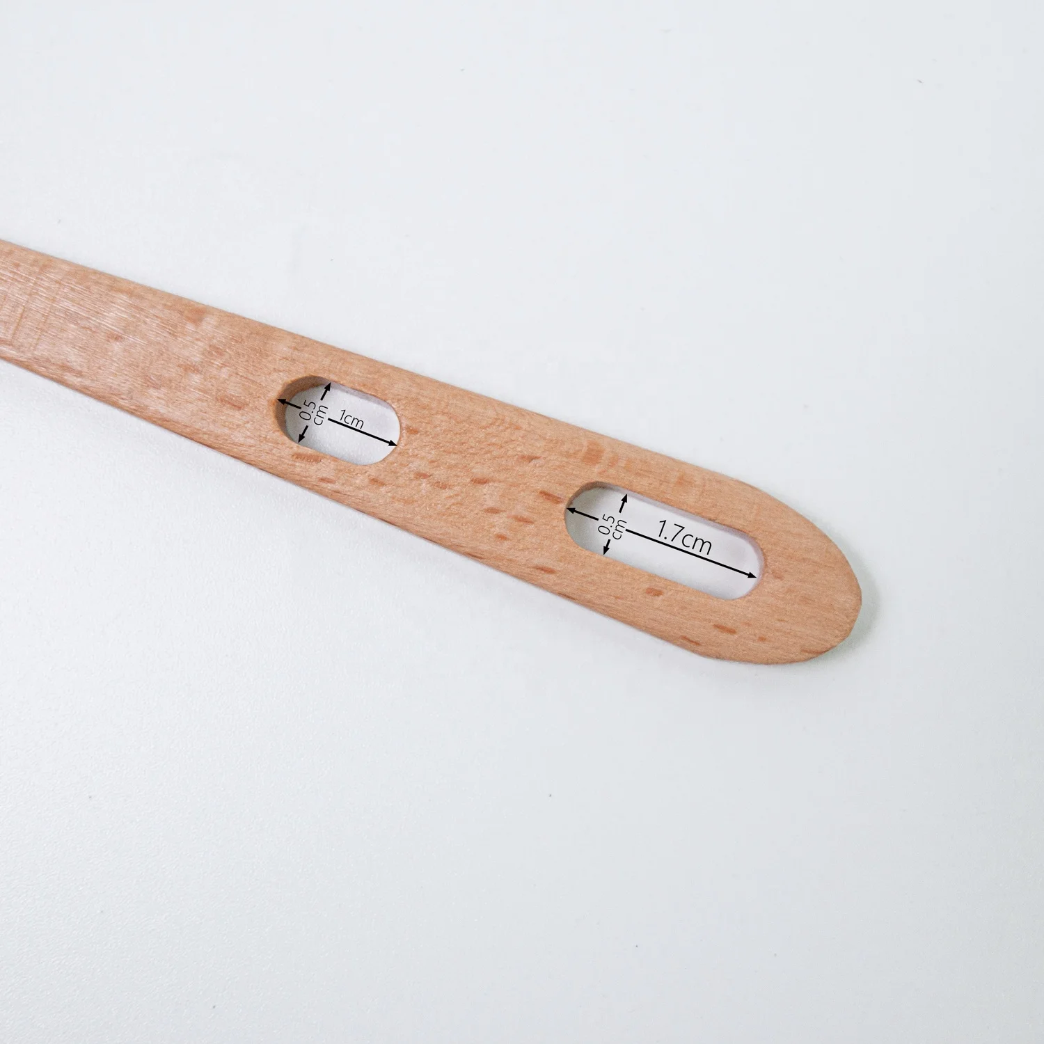 Set 4 Needlebinding Beechwood Needle with Large Two-Eyed Multipurpose Weaving Knitting Sewing Needles for Craft Work