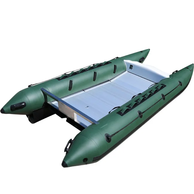 430cm Catamaran high speed boat high quality cat Boat with stainless steel transom or wood transom