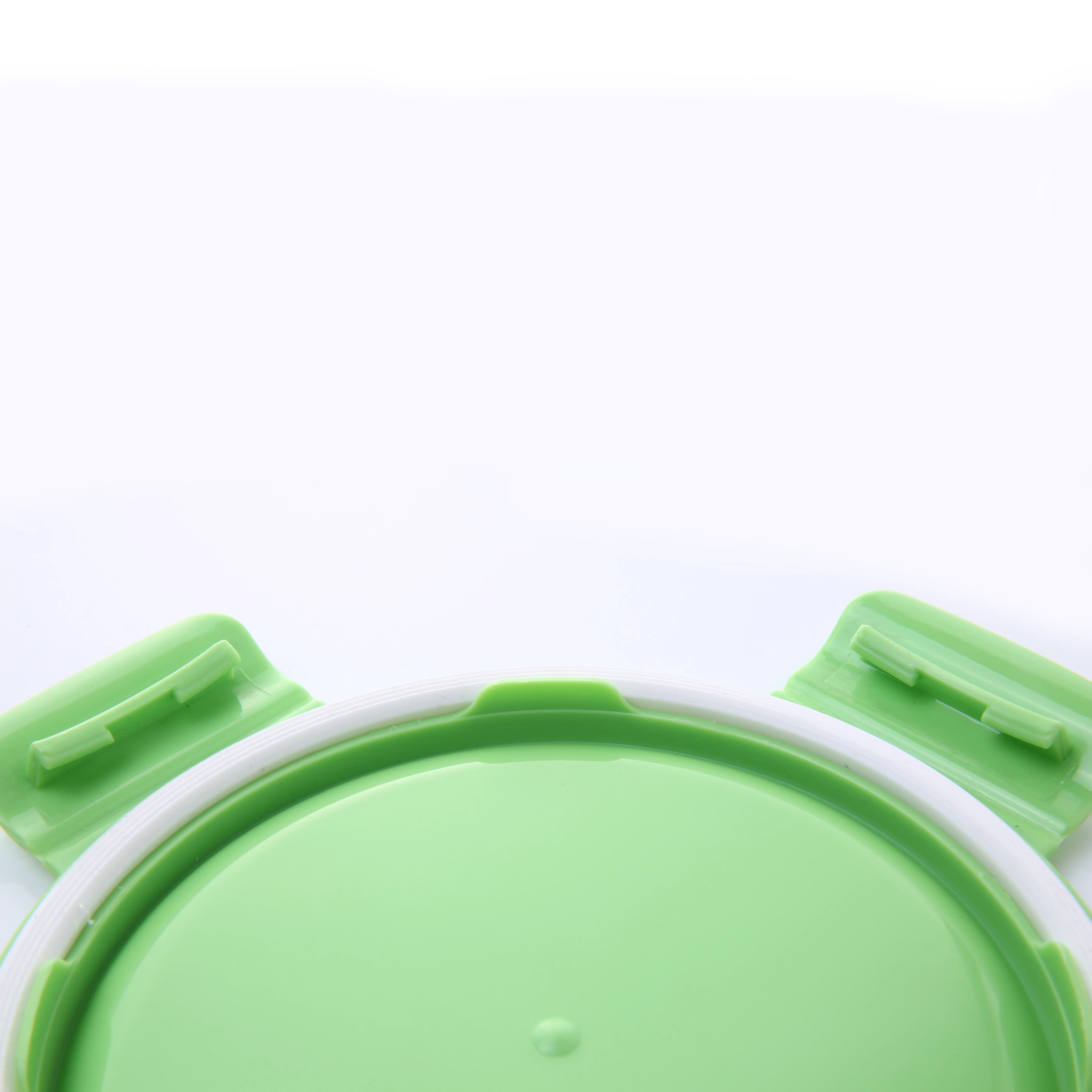 round shape kitchen storage glass jar food glass container